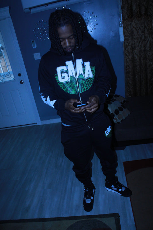 Get Money Agenda Zip-up Sweatsuit